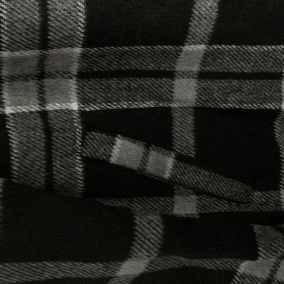 From Trend:Notes-Urban Daizy Black Buffalo Plaid Hooded Oversized Jacket Small - Picture 7 of 10